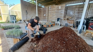 Bornova'da atıklar gübreye dönüşüyor