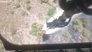 Çandarlı'daki orman yangını söndürüldü