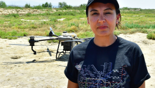 İzmir'de sivrisinek ile dronlu mücadele