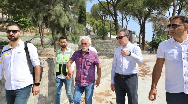 İzmir'in ilk Millet Bahçesi tamamlanıyor