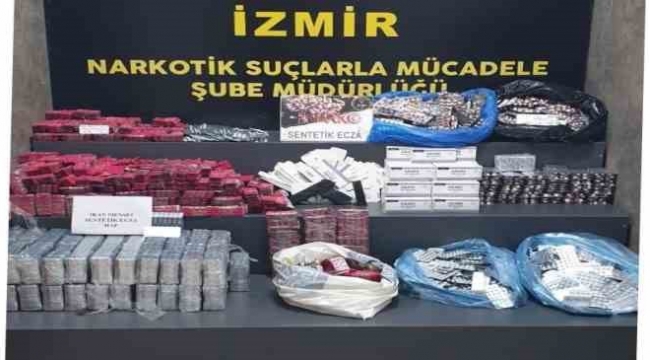 İzmir polisinden uyuşturucu tacirlerine geçit yok