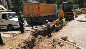 İZSU Balçova'da taşkın riskine karşı önlem alıyor