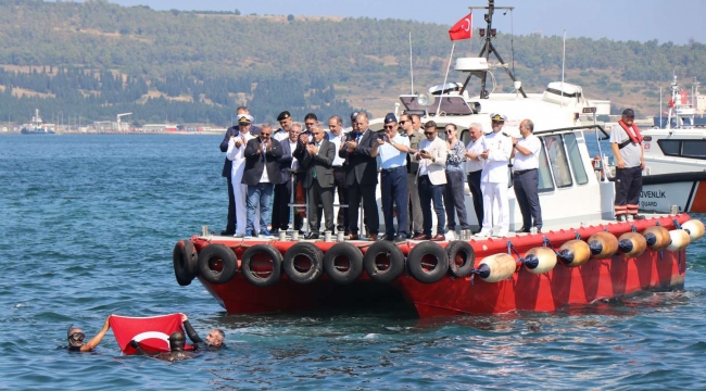 Kabotaj Bayramı Aliağa'da törenle kutlandı 