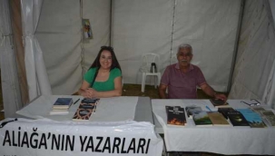  Aliağa'nın yazarları okurlarını bekliyor.