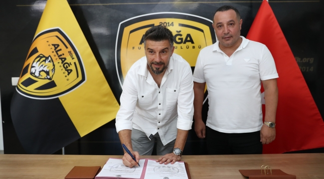 Aliağaspor FK Futbol Okulu'nun İlk İsim Hakkını Polat Çetin Aldı