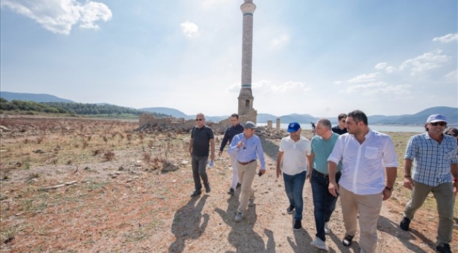 Başkan Soyer Tahtalı Barajı'ndan tasarruf çağrısı yaptı