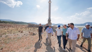 Başkan Soyer Tahtalı Barajı'ndan tasarruf çağrısı yaptı