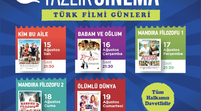 Bergama Belediyesi "Yazlık Sinema Günleri" Başlıyor