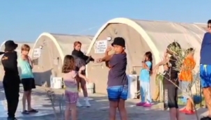 Dikili'nin ilk çocuk kampı açıldı