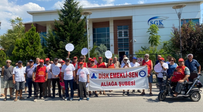 Emeklilerden zam protestosu: "Emekli ve yoksul halk kitleleri yeterli gıdaya ulaşamıyor"