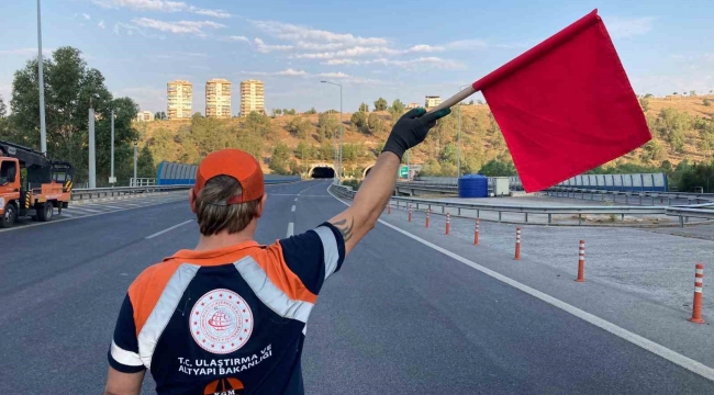 İzmir Bayraklı Tünellerinde yangın tatbikatı