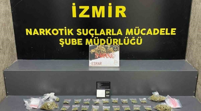 İzmir'de 63 uyuşturucu operasyonunda 37 tutuklama