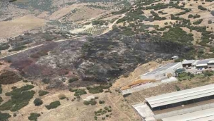 Menemen'deki yangın kontrol altında