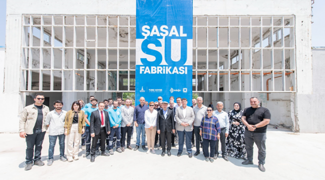 Şaşal Su Fabrikası'nda deneme dolumu başladı