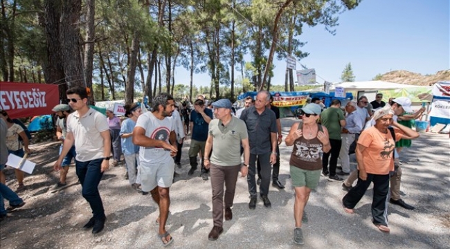 Soyer: "İzmir'in kalbi, vicdanı Akbelen'de"