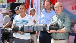 Üzüm üreticilerine sergi bezi desteği