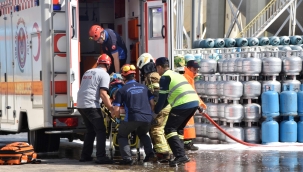 Aliağa'da nefes kesen tatbikat! Görüntüler film sahnelerini aratmadı