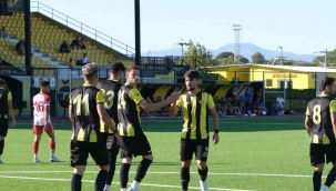 Aliağa FK, hazırlık maçında şov yaptı