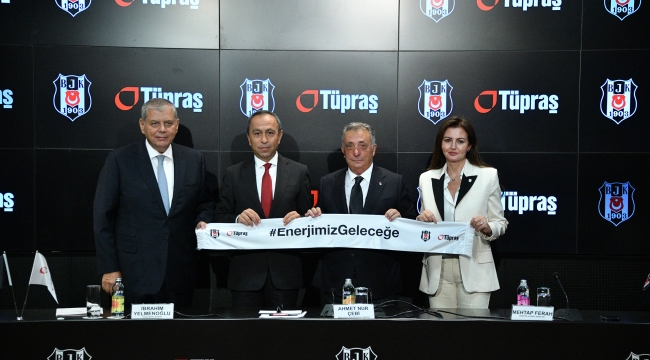 Beşiktaş JK ve Tüpraş gelecek için enerjilerini birleştirdi