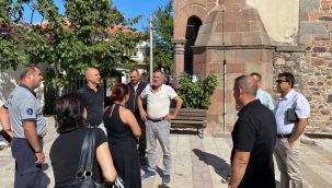 Göçbeyli'de "İtfaiye Müfreze Noktası" Kurulması İçin İncelemeler Yapıldı