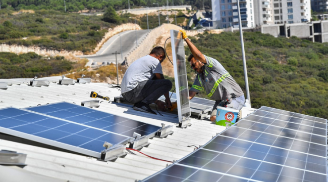 Güneş enerjisi 7 milyon lira kazandırdı