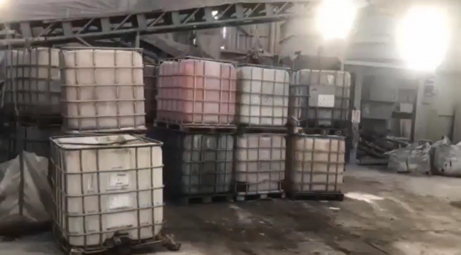 İzmir Aliağa'da 65,8 ton kaçak karışımlı akaryakıt ele geçirildi
