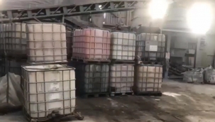 İzmir Aliağa'da 65,8 ton kaçak karışımlı akaryakıt ele geçirildi