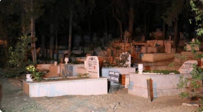 İzmir'de yürekleri sızlatan olay... 1 günlük bebek mezarlığa terk edildi!