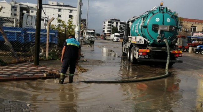 Manisa'da MASKİ ekipleri ağışa karşı teyakkuzda