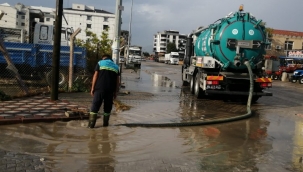 Manisa'da MASKİ ekipleri ağışa karşı teyakkuzda
