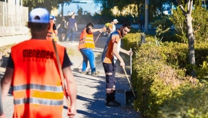 Menemen Belediyesinden Dünya Temizlik Günü etkinliği