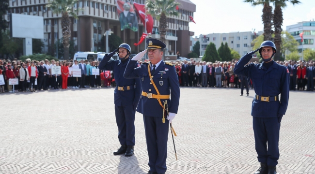 Aliağa'da Cumhuriyetin 100.Yıl Kutlamaları Başladı