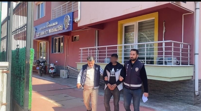 Bergama'da Hırsızlık şüphelisi şahıs tutuklandı