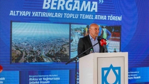 İZSU'dan Bergama'ya 103 milyon liralık hayat hattı