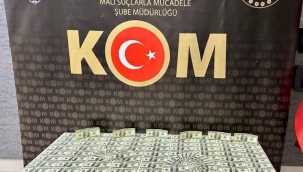Kalpazanlar döviz bürosunda sahte dolarları piyasaya sürmek isterken yakalandı