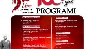 Kınık'ta Cumhuriyet'in 100. Yıl Coşkusu