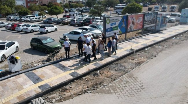 Manisa Cemal Ergün Caddesi'nde değişim başladı