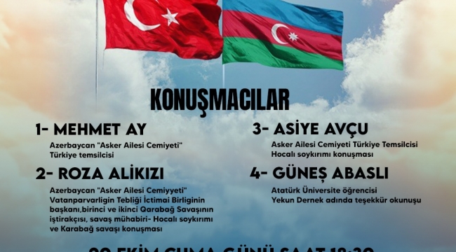 MHP 'Dünden Bugüne AZERBAYCAN'' konferansı düzenleyecek