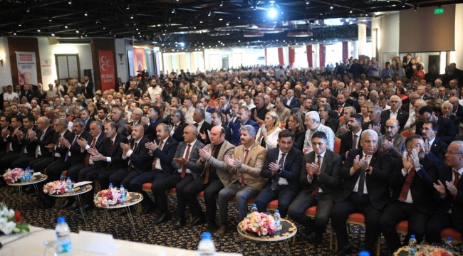 MHP'nin Genişletilmiş Bölge İstişare Toplantısı'nın dördüncüsü İzmir'de yapıldı