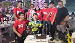 7 yaşındaki motosikletçi Yaman Ege Çağan' Birincilik Kupası kazandı 