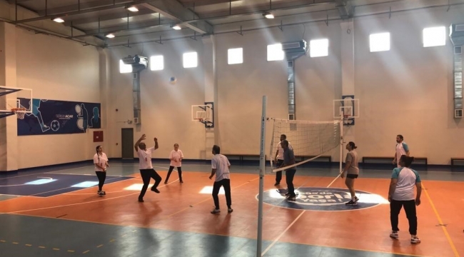 Aliağa'da sağlık için voleybol