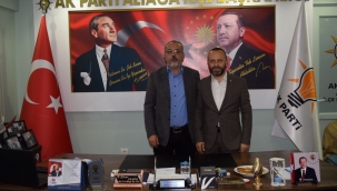 Aliağa Ticaret Odası'ndan Ak Parti İlçe Teşkilatına Ziyaret