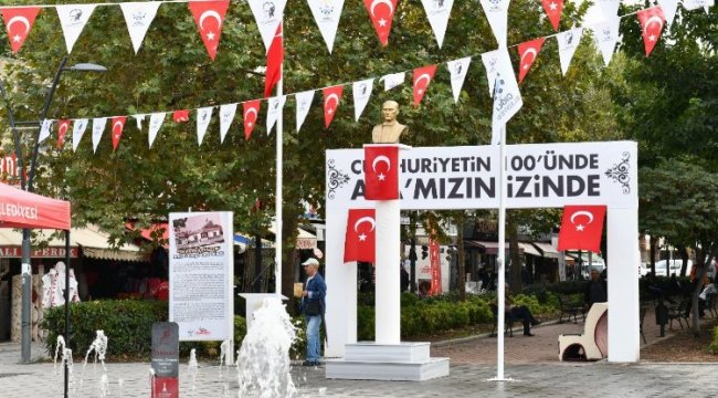 Çiğli'de tarihi kayıp anıt ilk yerine taşındı