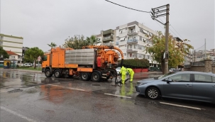 İzmir'de metrekareye 58,5 kilogram yağış düştü