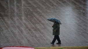 İzmir için kuvvetli yağış uyarısı