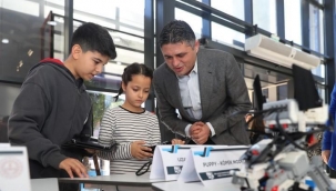 Aliağa'da Robotik ve Kodlama Sergisi Açıldı