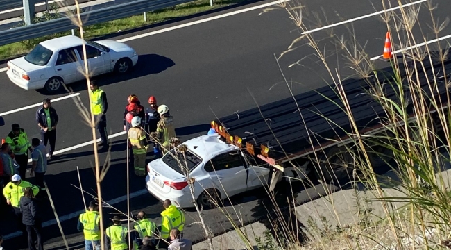 Aliağa'da Trafik Kazası 1 kişi öldü