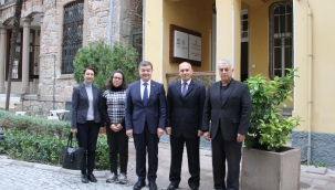 BERTO YÖNETİMİ'NDEN, UNESCO BERGAMA ALAN BAŞKANI ATABERK'E "HAYIRLI OLSUN" ZİYARETİ