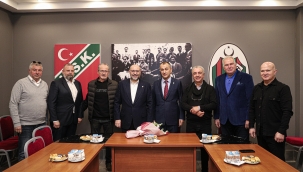 Buğra Gökce İzmir'in köklü spor kulüplerini ziyaret etti