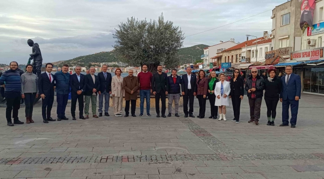 CHP FOÇA BELEDİYE BAŞKAN ADAY ADAYLARI MEYDANA İNDİ!